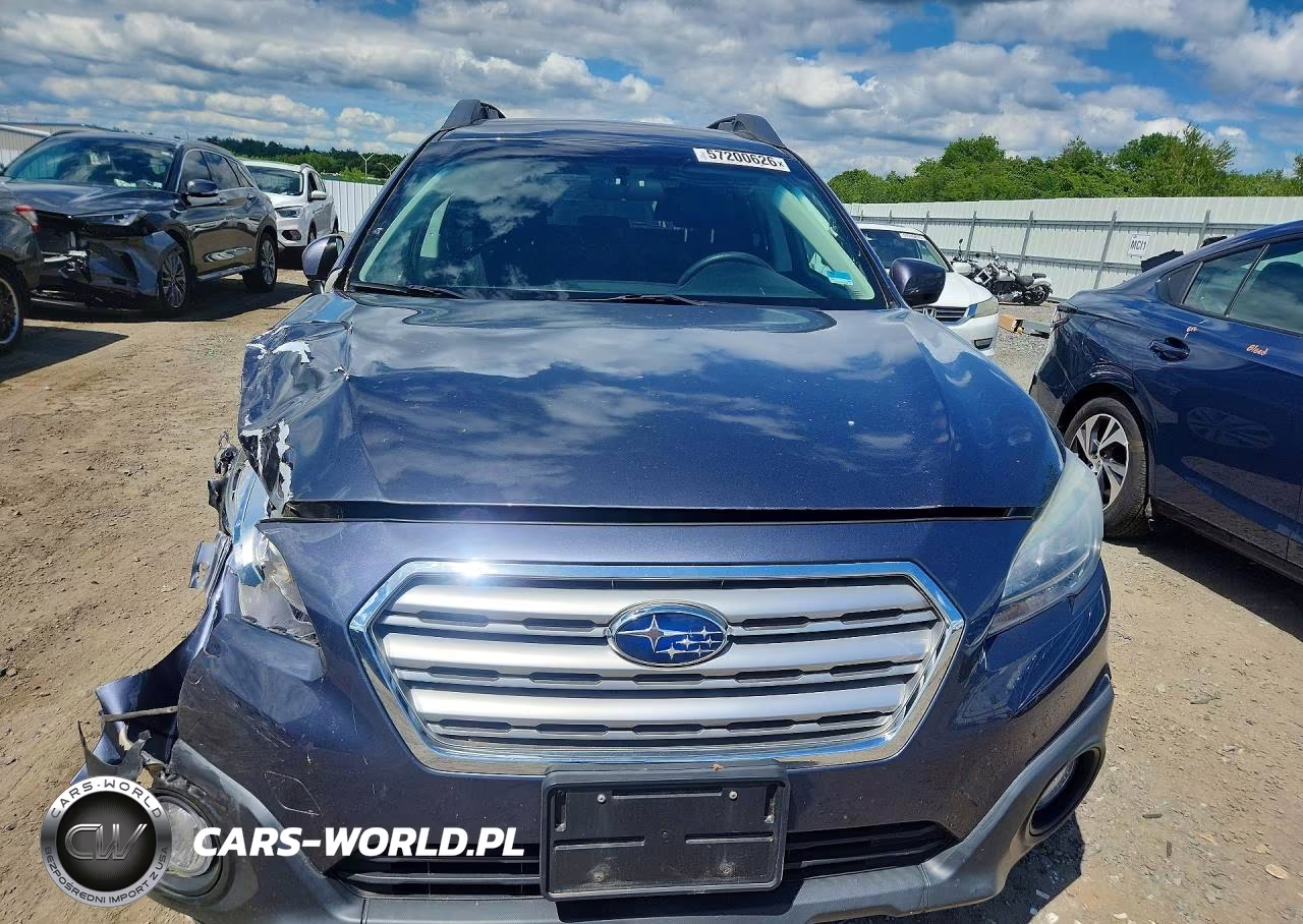 2017 Subaru Outback 2.5I Premium VIN:4S4BSACC1H3331240 - 5