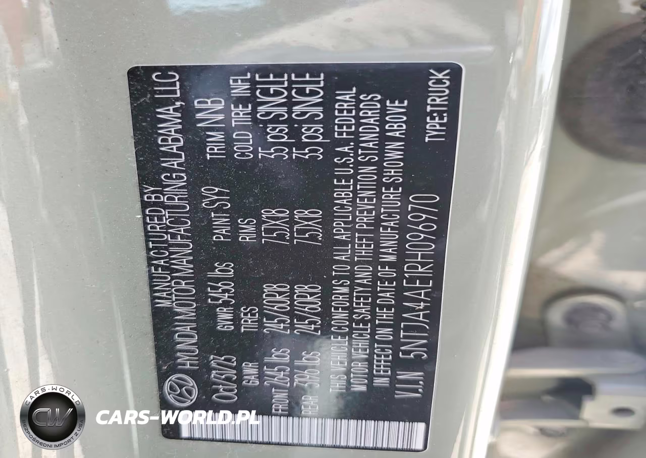 2024 Hyundai Santa Cruz Se VIN:5NTJA4AE1RH096970 - 12
