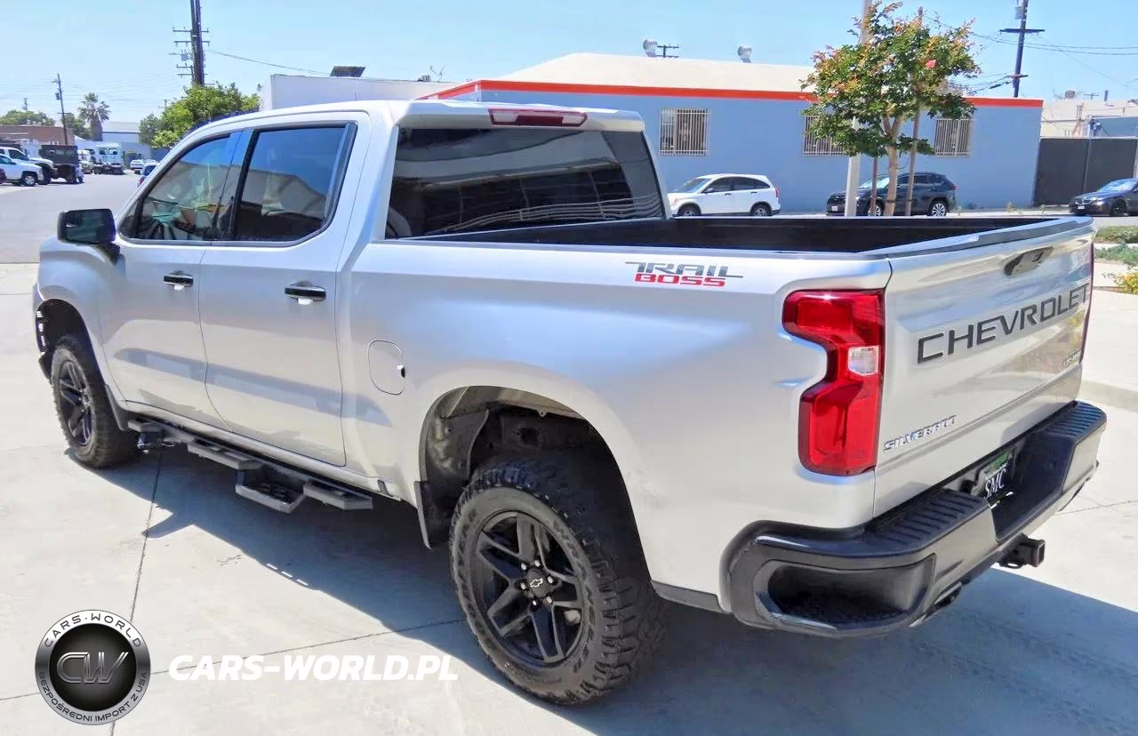 2019 Chevrolet Silverado K1500 Trail Boss Custom VIN:3GCPYCEF1KG148419 - 4