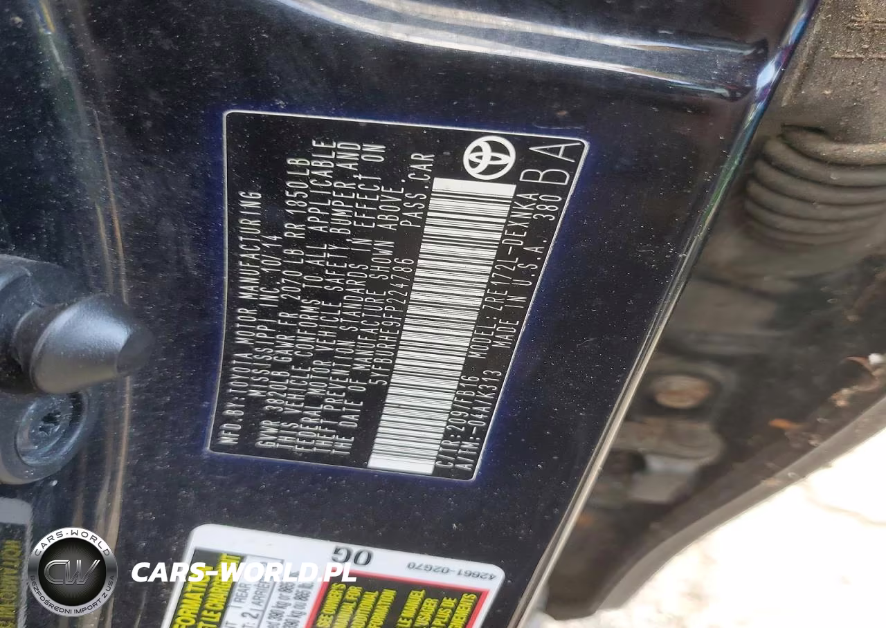 2015 Toyota Corolla Le VIN:5YFBURHE9FP224786 - 12