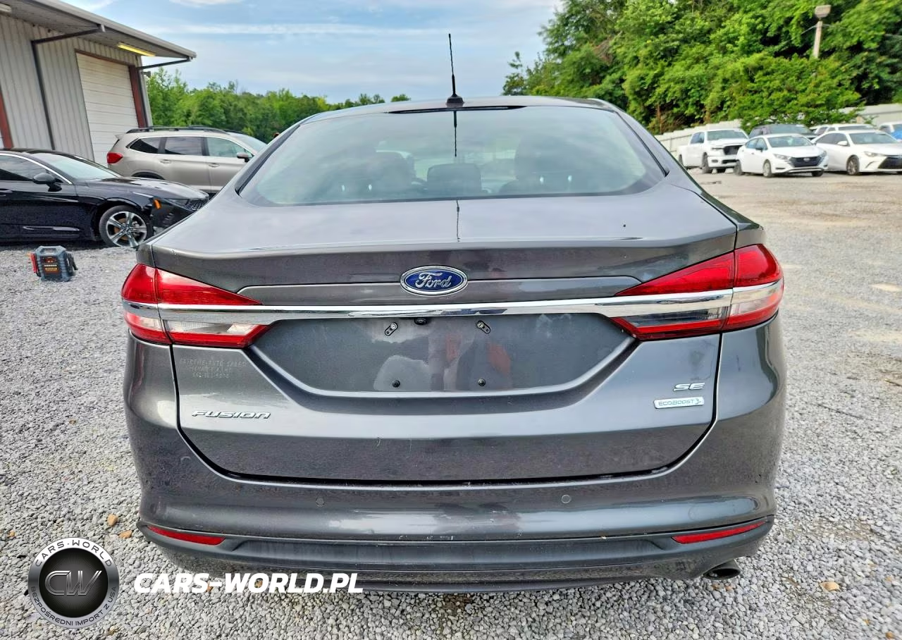 2018 Ford Fusion Se VIN:3FA6P0HD6JR231232 - 6