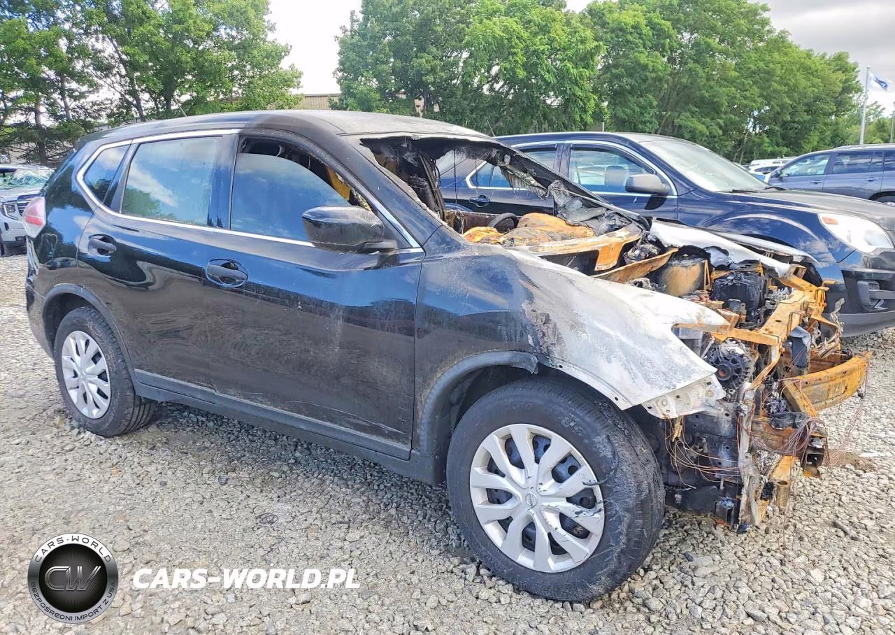2016 Nissan Rogue S VIN:KNMAT2MTXGP683306 - 4