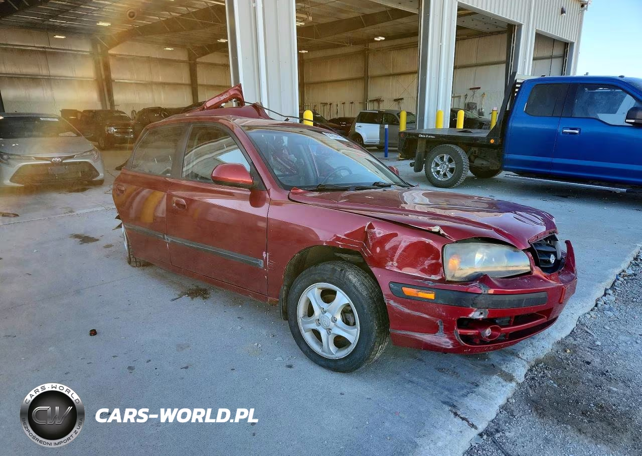 2004 Hyundai Elantra Gt VIN:KMHDN56D34U112845 - 4