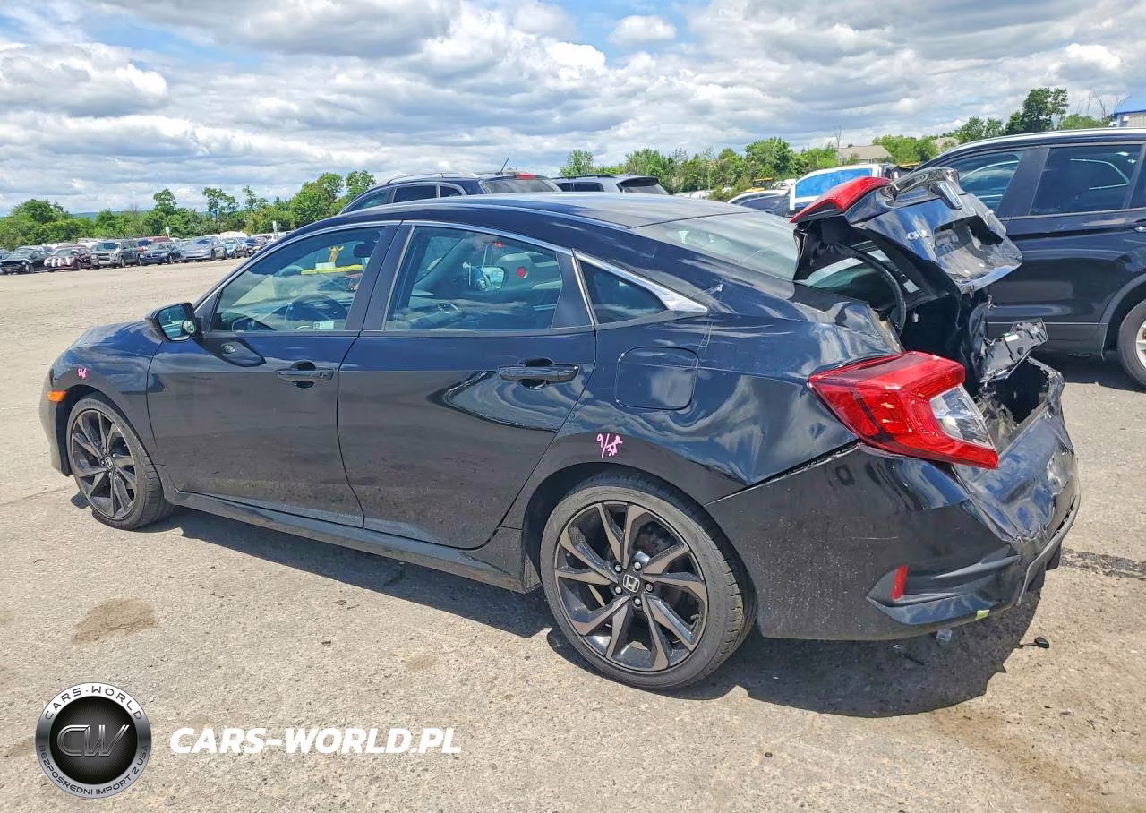 2019 Honda Civic Sport VIN:2HGFC2F83KH514662 - 2