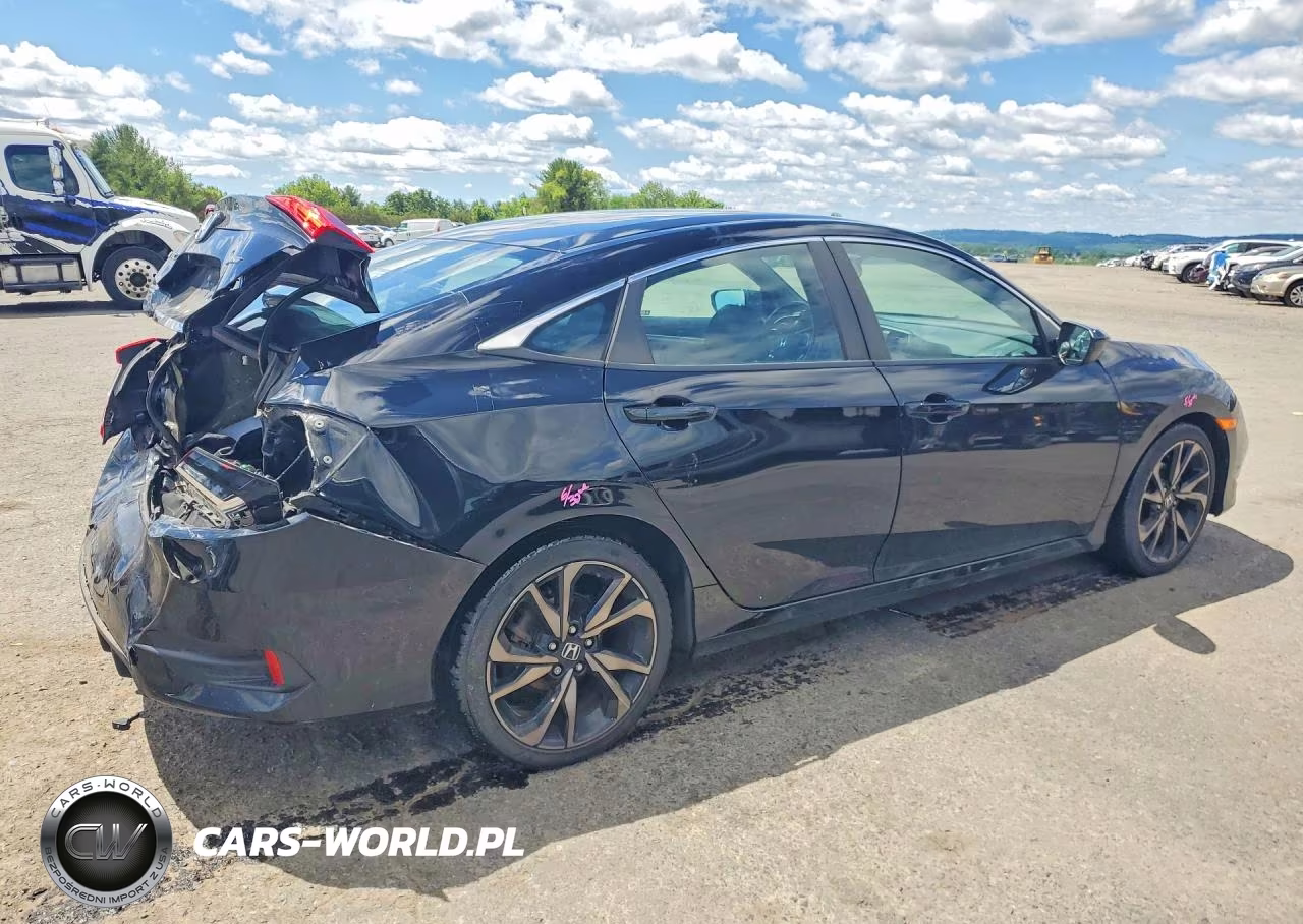 2019 Honda Civic Sport VIN:2HGFC2F83KH514662 - 3