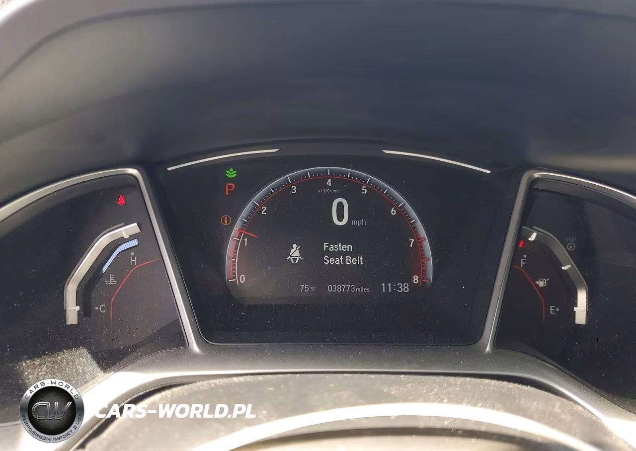 2019 Honda Civic Sport VIN:2HGFC2F83KH514662 - 9