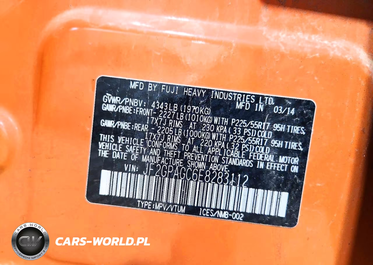 2014 Subaru Crosstrek Limited VIN:JF2GPAGC6E8283112 - 14