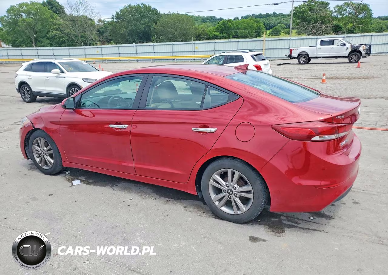 2017 Hyundai Elantra Se VIN:KMHD84LF9HU207231 - 2