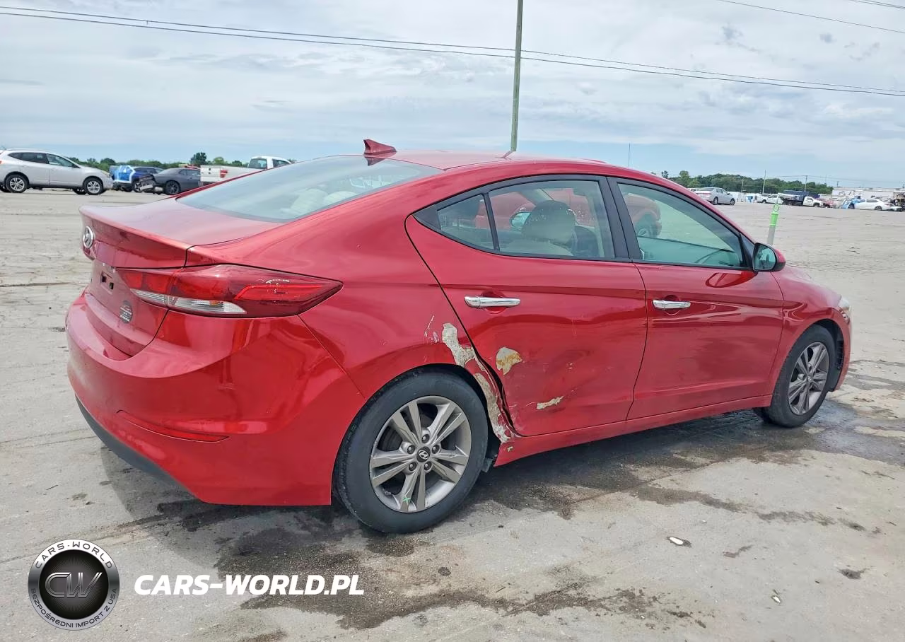 2017 Hyundai Elantra Se VIN:KMHD84LF9HU207231 - 3
