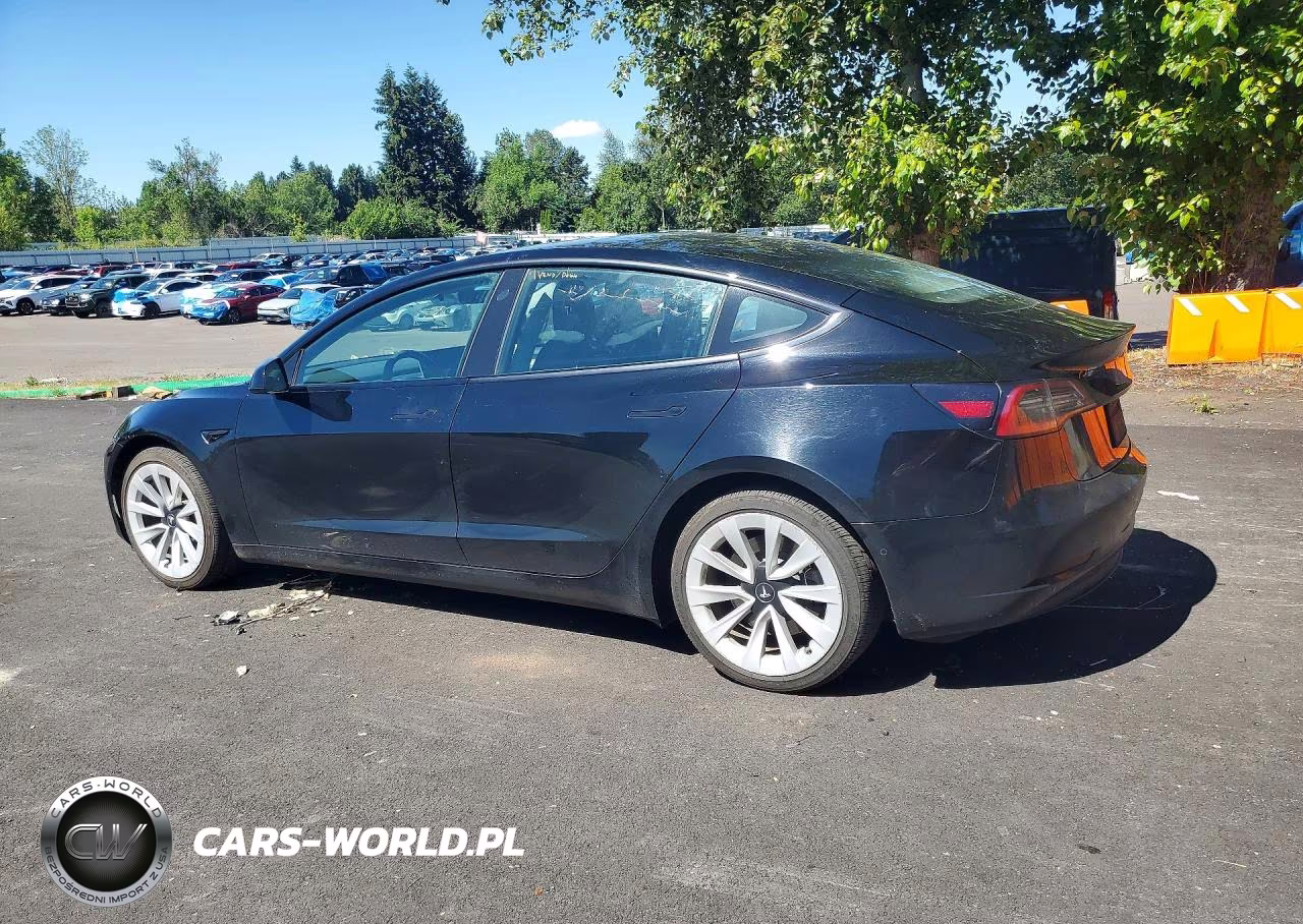 2022 Tesla Model 3 VIN:5YJ3E1EA4NF371726 - 2