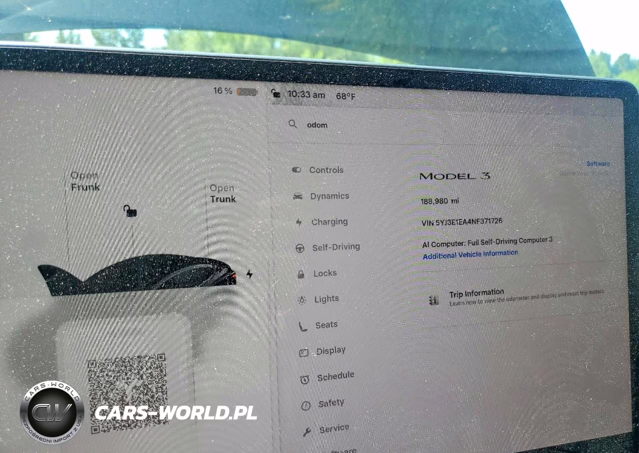 2022 Tesla Model 3 VIN:5YJ3E1EA4NF371726 - 9