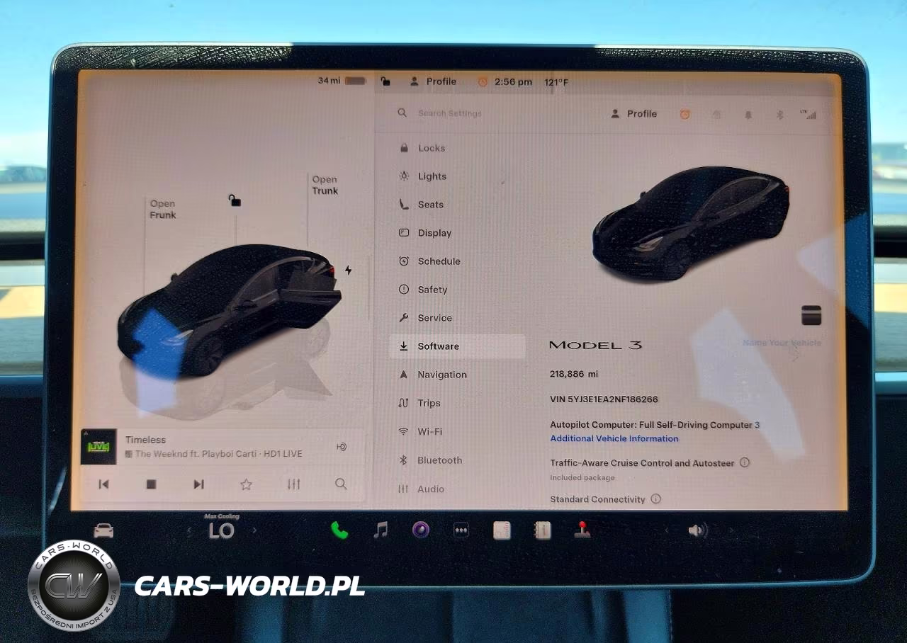 2022 Tesla Model 3 VIN:5YJ3E1EA2NF186266 - 9