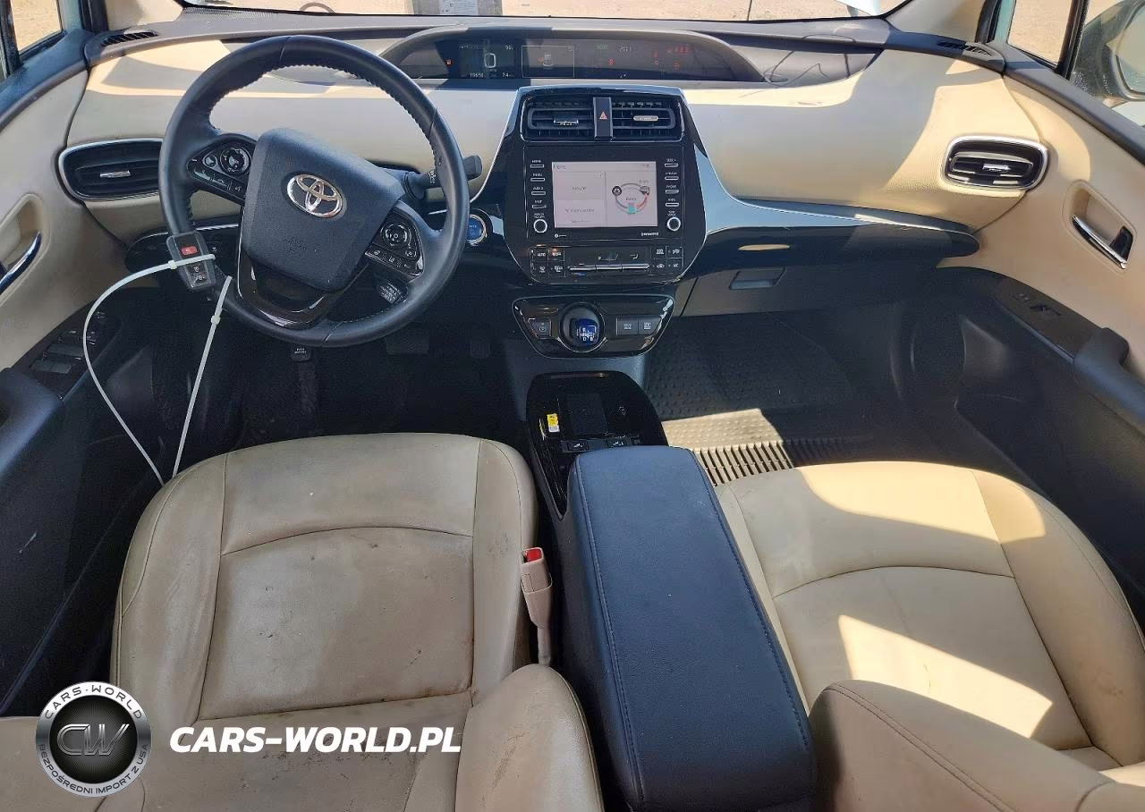 2022 Toyota Prius Xle VIN:JTDKAMFU8N3189722 - 8