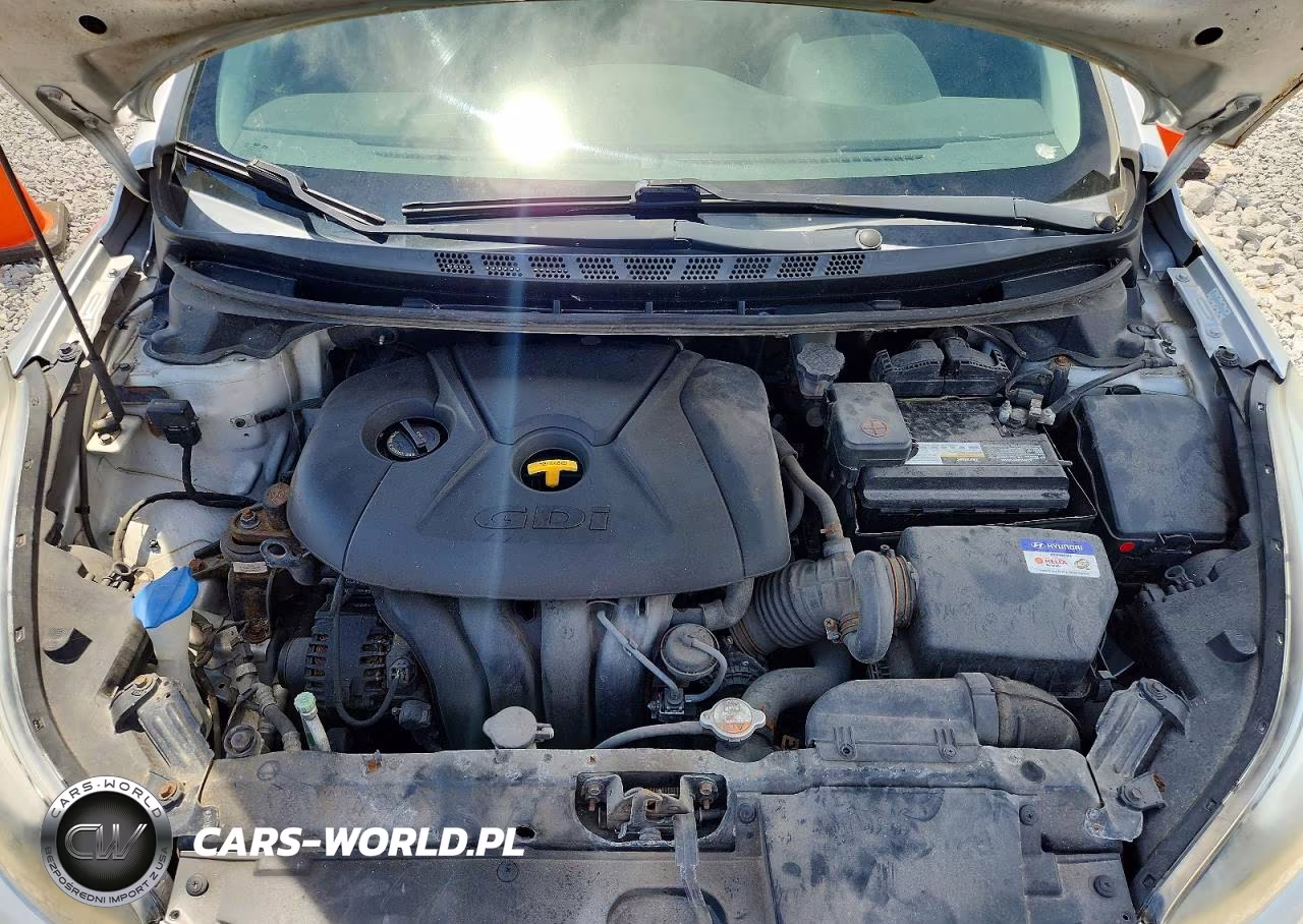 2015 Hyundai Elantra Sport VIN:KMHDH4AH6FU372235 - 11
