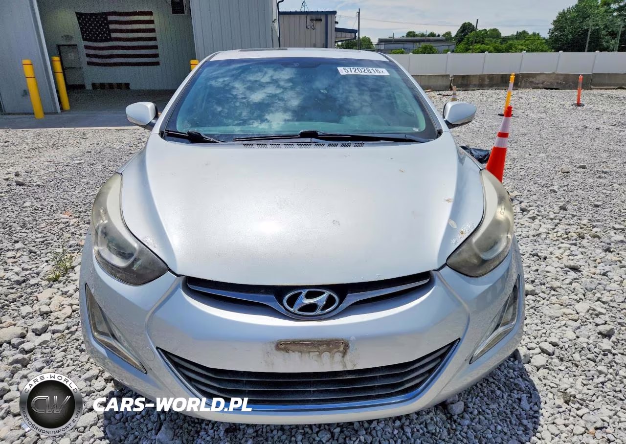 2015 Hyundai Elantra Sport VIN:KMHDH4AH6FU372235 - 5