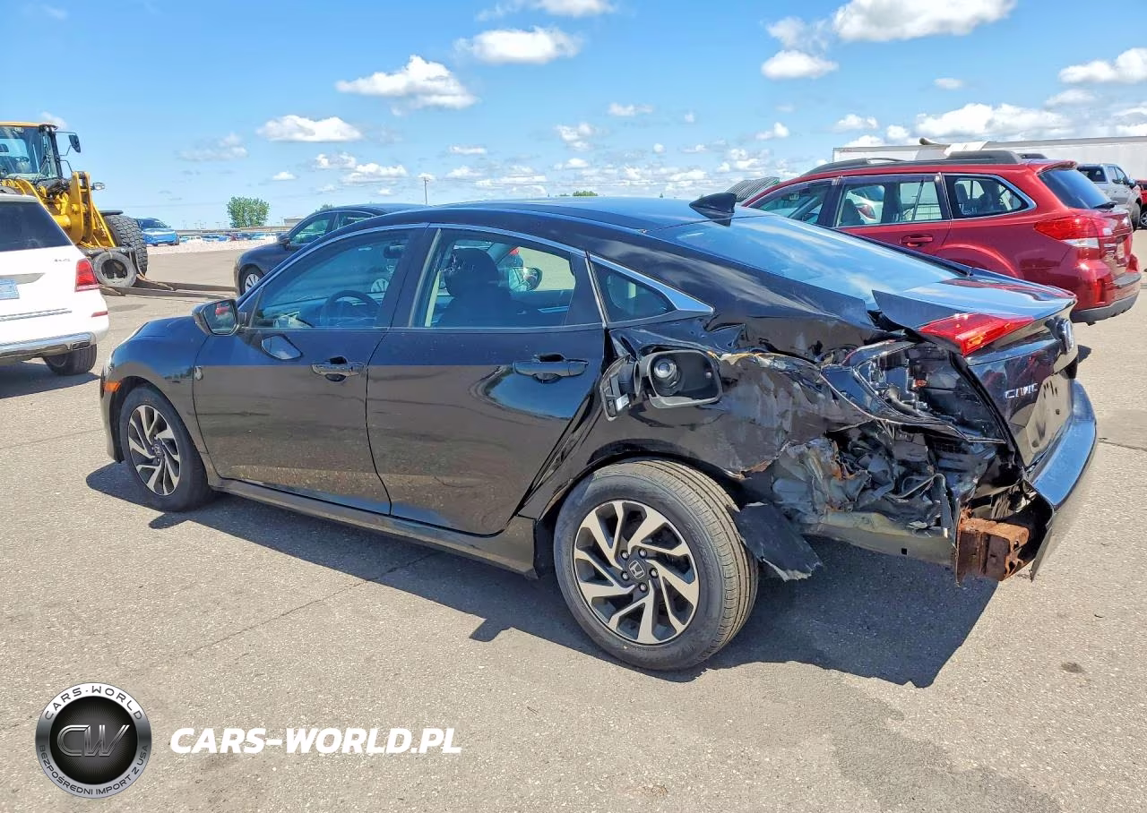 2018 Honda Civic Ex VIN:2HGFC2F75JH503944 - 2