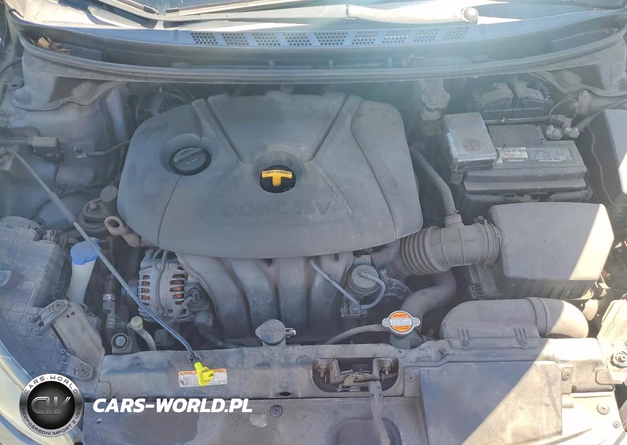 2012 Hyundai Elantra Gls VIN:5NPDH4AE5CH141410 - 11