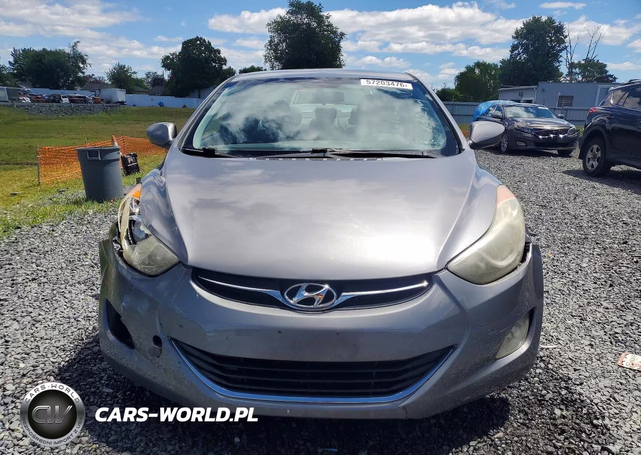 2012 Hyundai Elantra Gls VIN:5NPDH4AE5CH141410 - 5