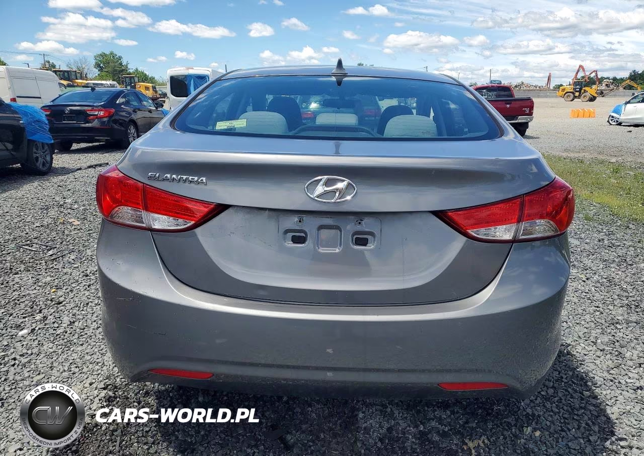 2012 Hyundai Elantra Gls VIN:5NPDH4AE5CH141410 - 6