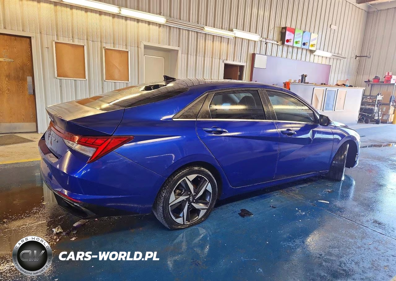 2021 Hyundai Elantra Sel VIN:KMHLN4AG0MU131084 - 3