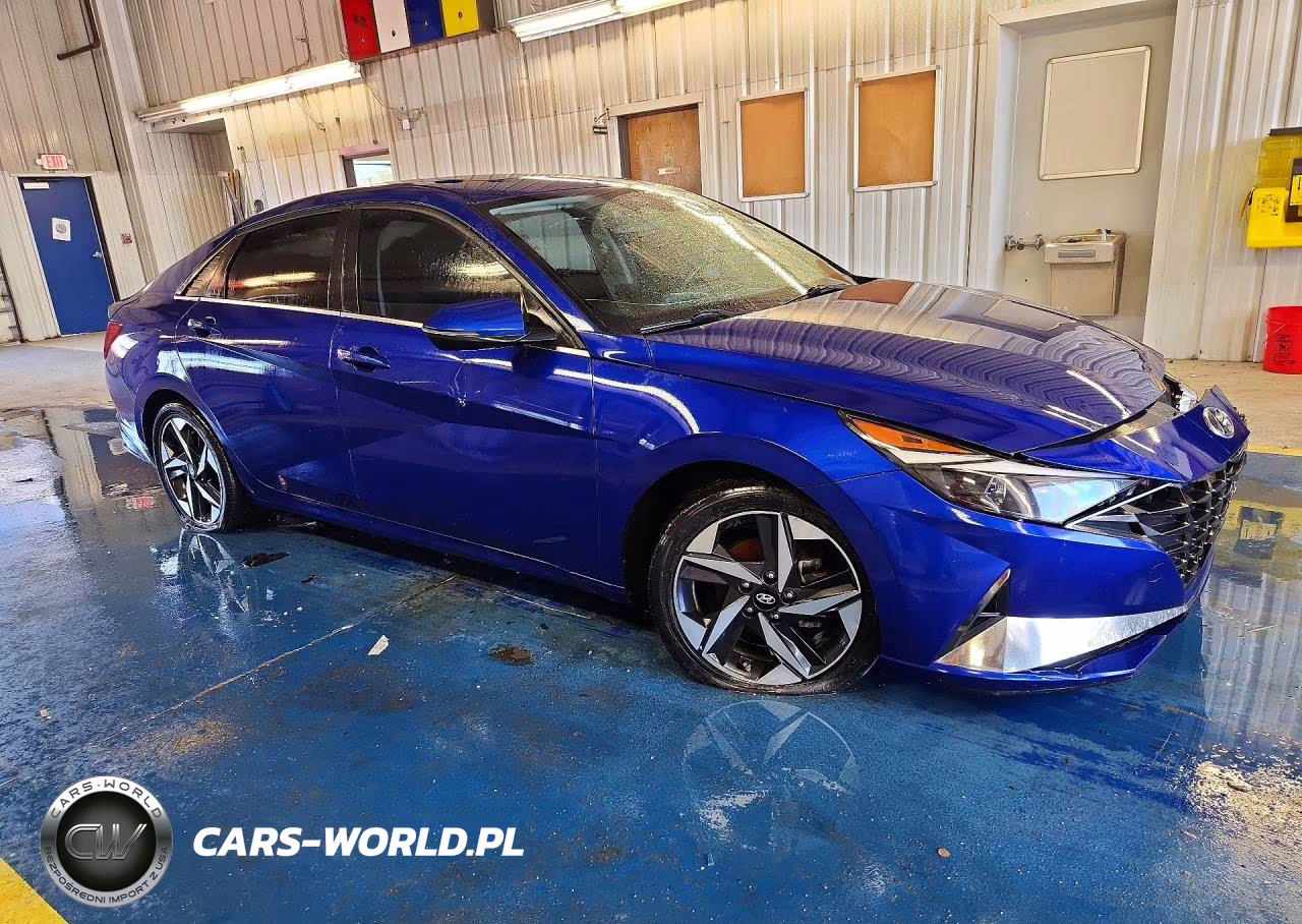 2021 Hyundai Elantra Sel VIN:KMHLN4AG0MU131084 - 4