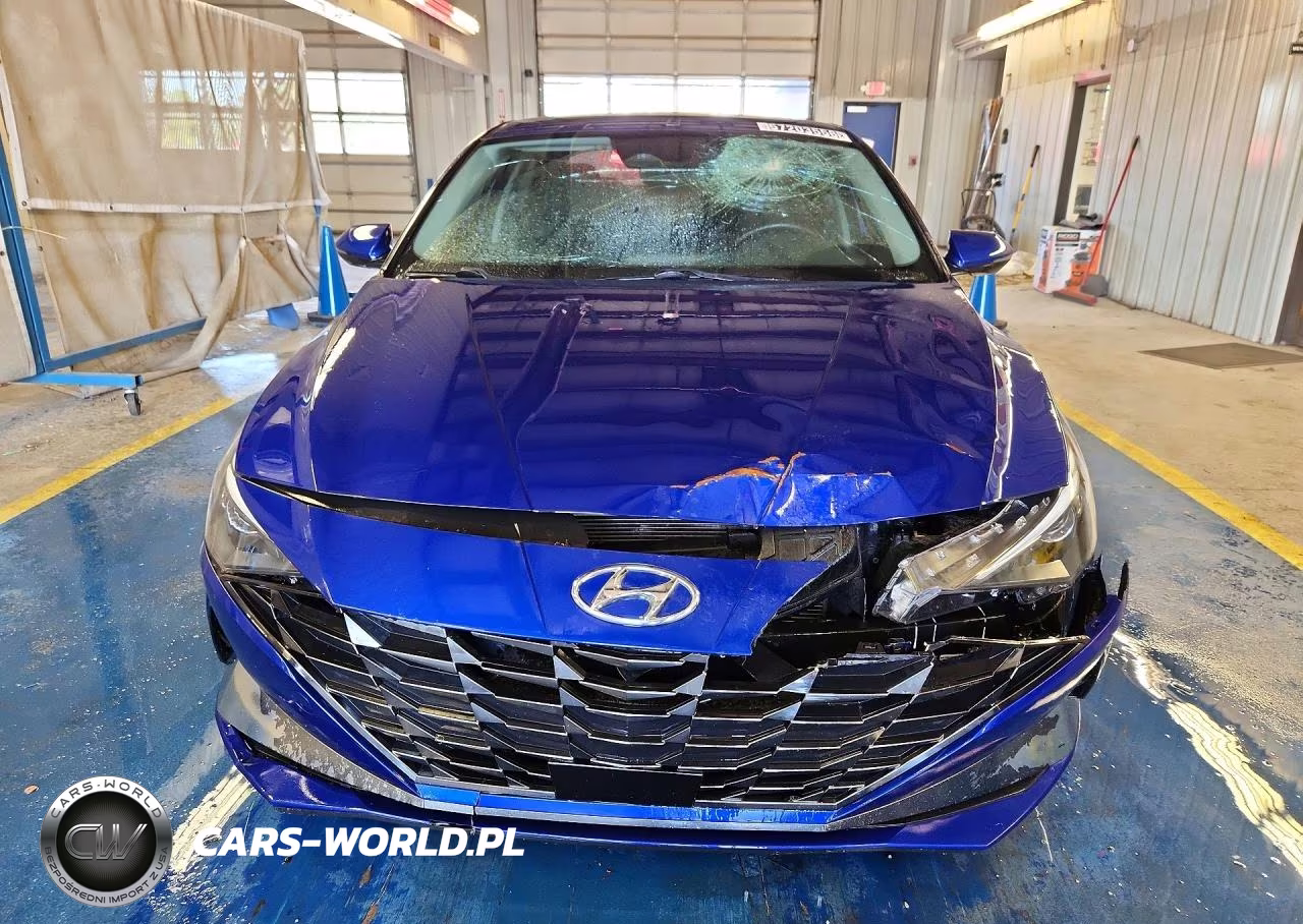 2021 Hyundai Elantra Sel VIN:KMHLN4AG0MU131084 - 5