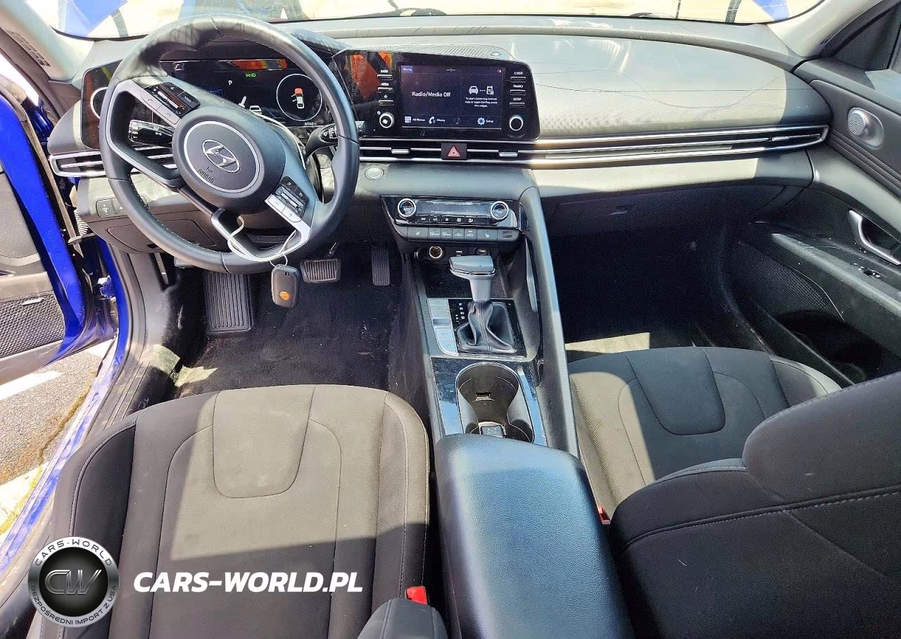 2021 Hyundai Elantra Sel VIN:KMHLN4AG0MU131084 - 8