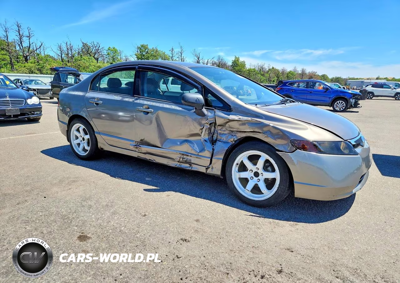 2007 Honda Civic Lx VIN:2HGFA16557H502977 - 4