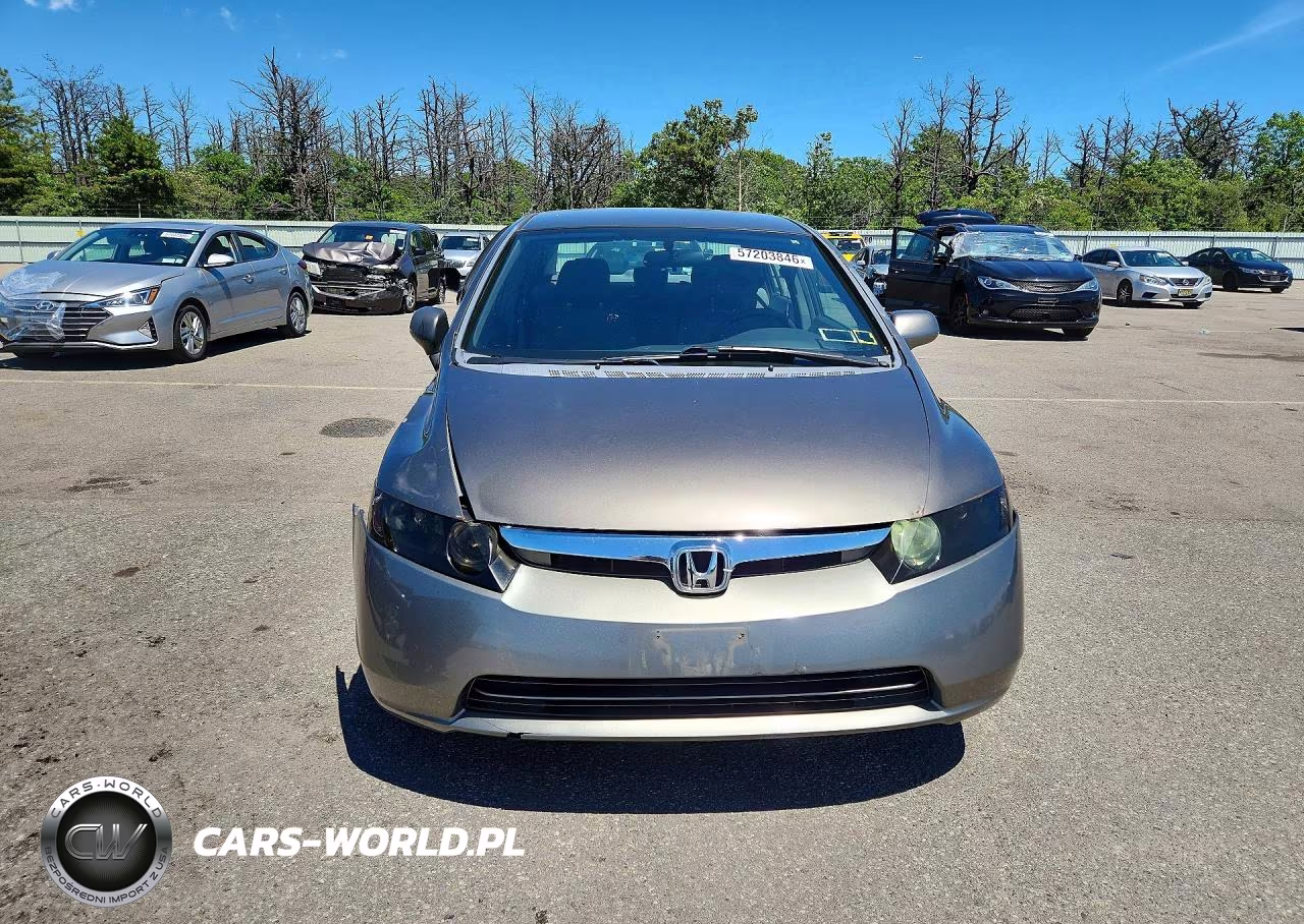 2007 Honda Civic Lx VIN:2HGFA16557H502977 - 5