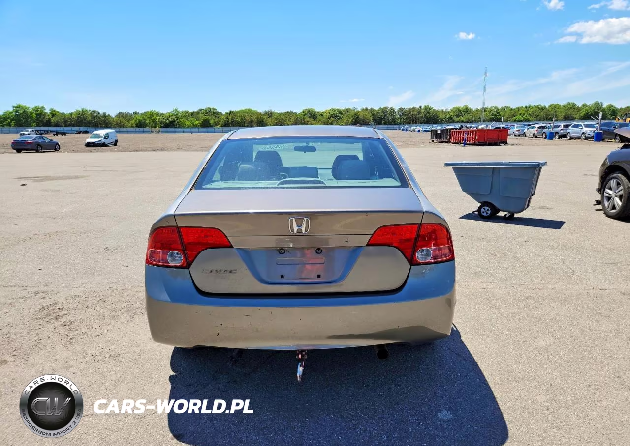 2007 Honda Civic Lx VIN:2HGFA16557H502977 - 6