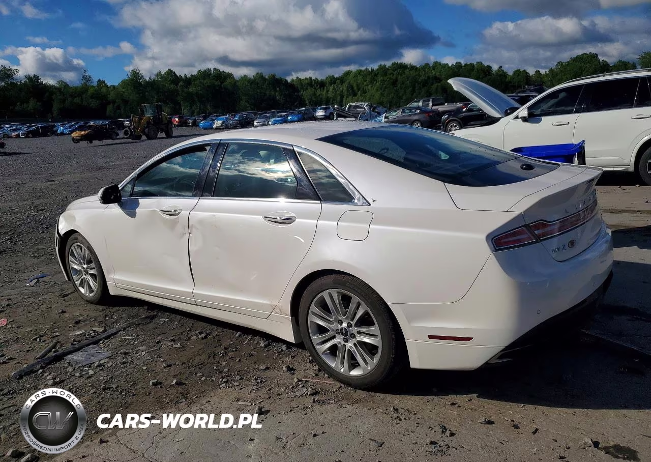 2014 Lincoln Mkz VIN:3LN6L2J9XER814153 - 2