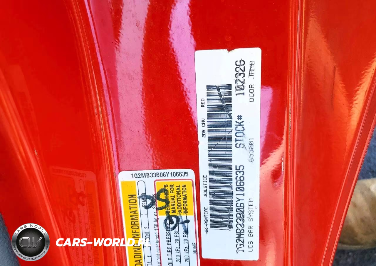 2006 Pontiac Solstice VIN:1G2MB33B06Y106635 - 12