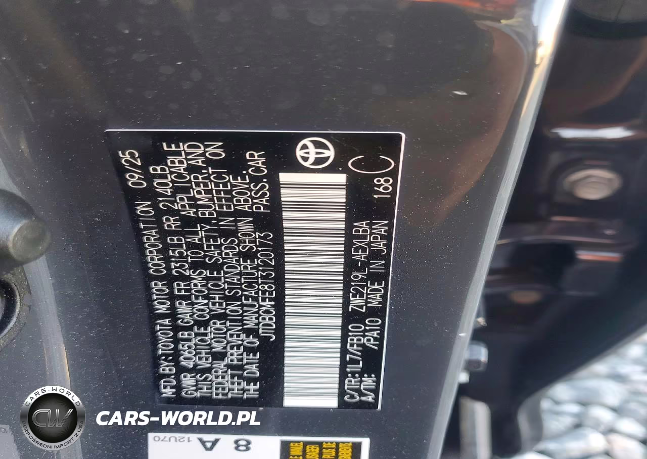 2026 Toyota Corolla Hybrid Le VIN:JTDBCMFE8T3120173 - 13