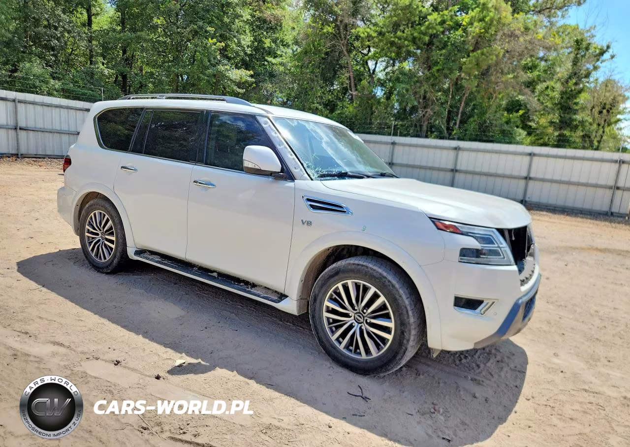 2022 Nissan Armada Sv VIN:JN8AY2AC7N9160059 - 4