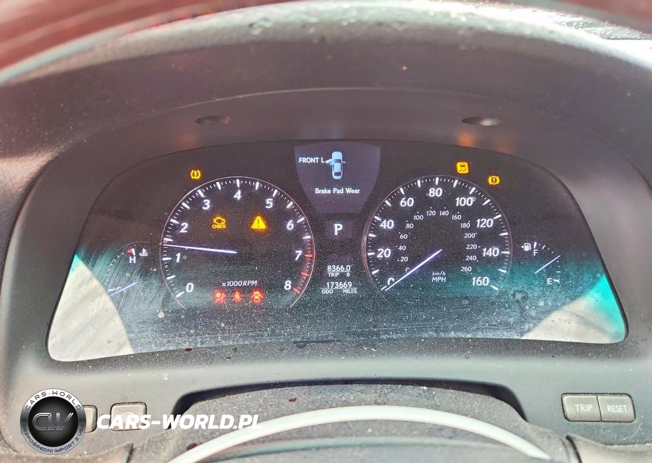 2008 Lexus Ls 460 VIN:JTHBL46F485063683 - 9