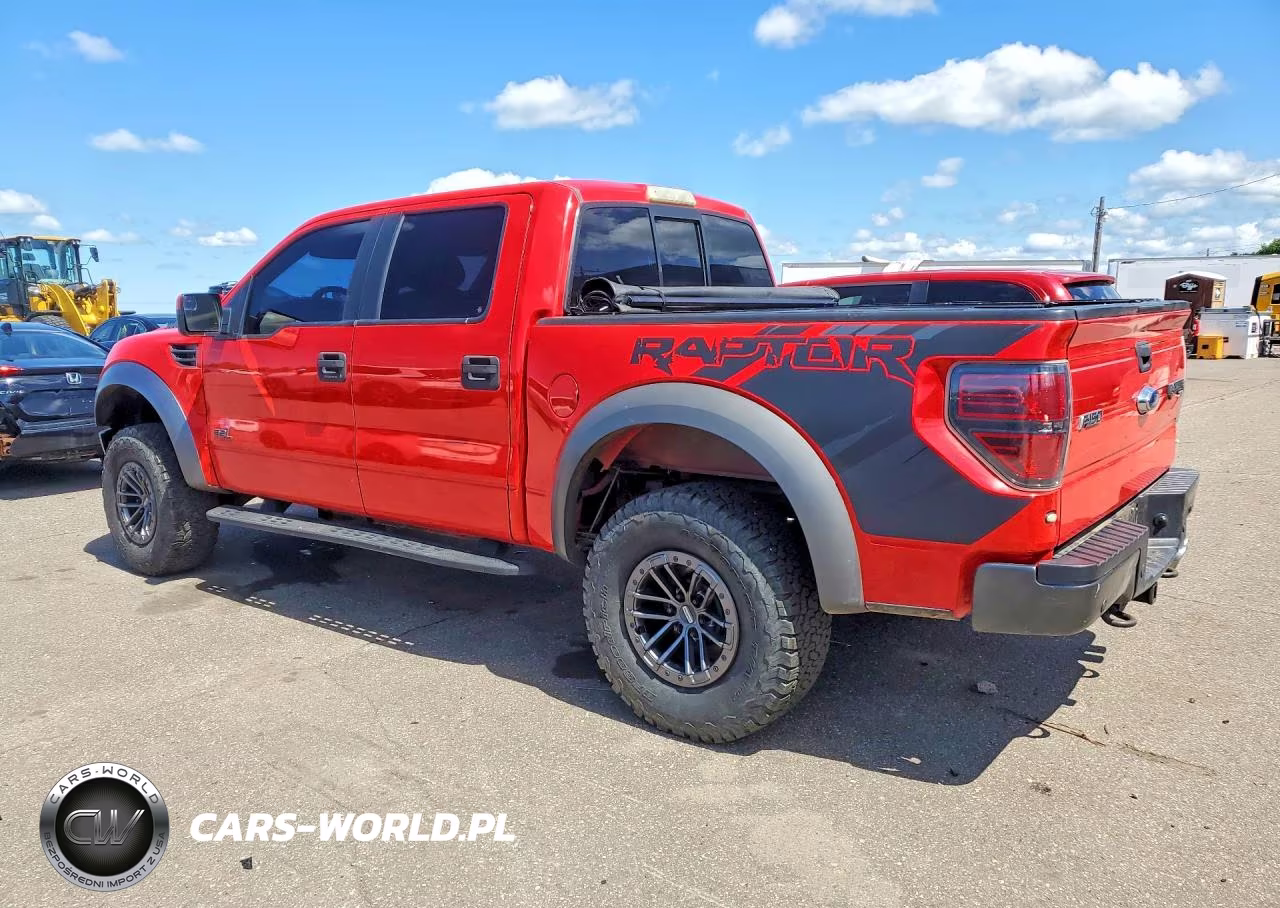 2013 Ford F150 Svt Raptor VIN:1FTFW1R60DFA53659 - 2