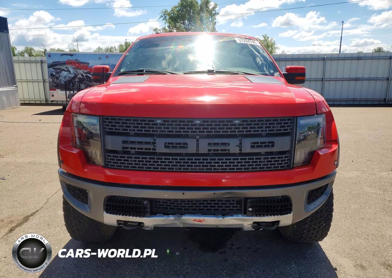 2013 Ford F150 Svt Raptor VIN:1FTFW1R60DFA53659 - 5
