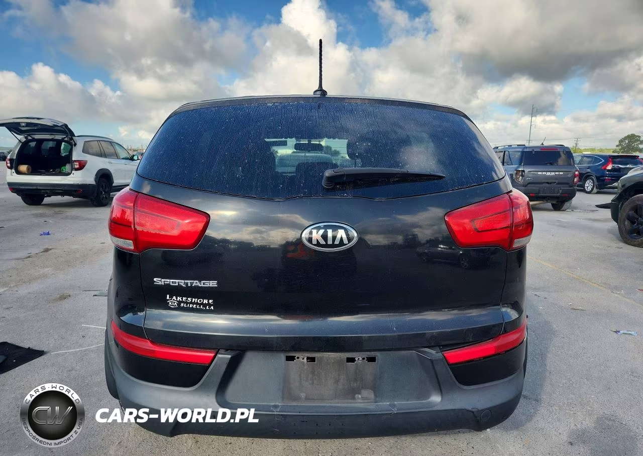 2016 Kia Sportage Lx VIN:KNDPB3AC9G7822364 - 6