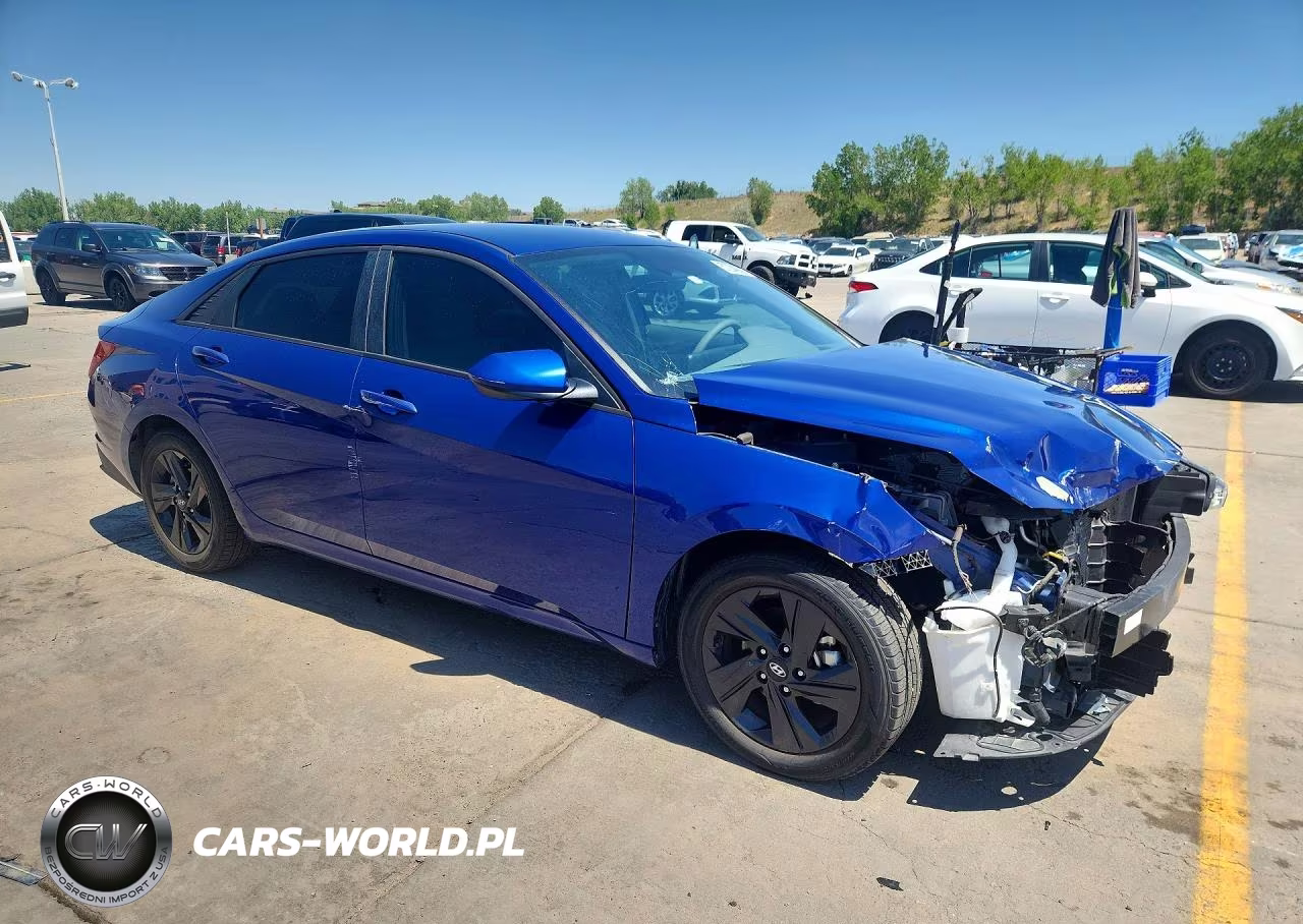 2021 Hyundai Elantra Sel VIN:5NPLM4AGXMH000441 - 4