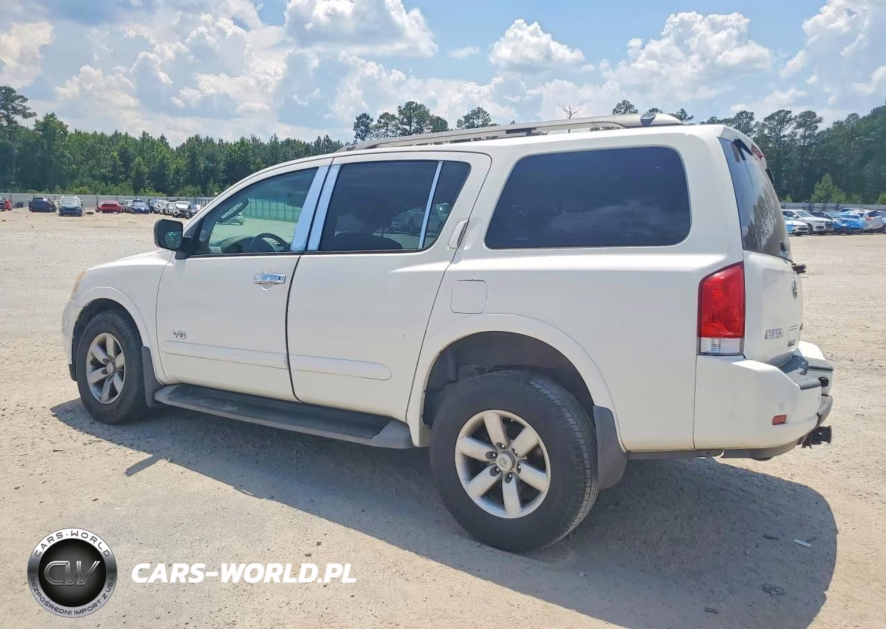 2008 Nissan Armada Se Ffv VIN:5N1BA08D28N622557 - 2