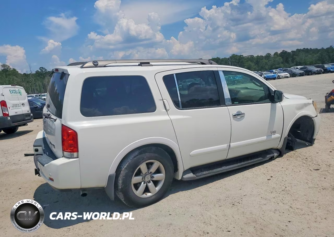 2008 Nissan Armada Se Ffv VIN:5N1BA08D28N622557 - 3