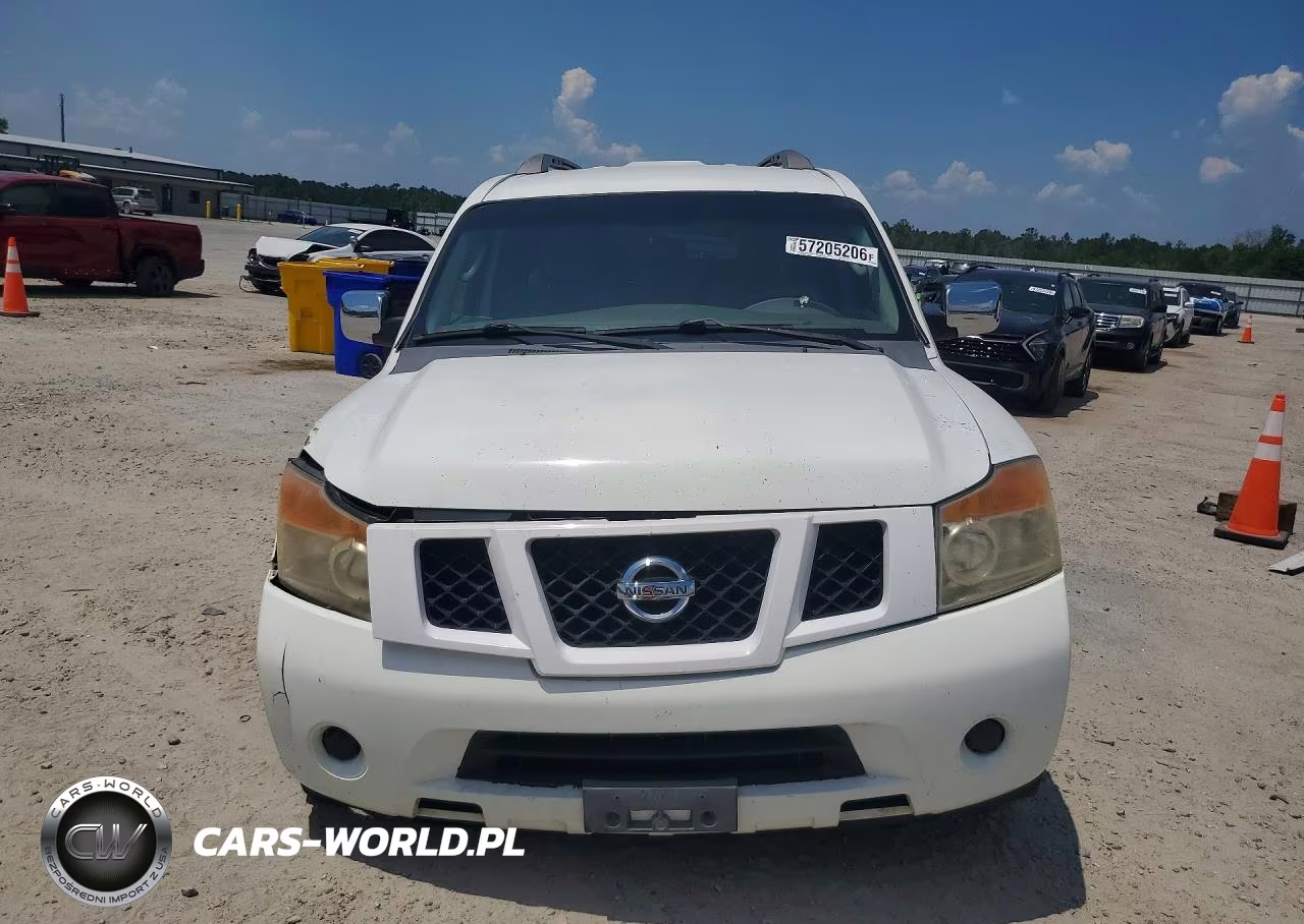 2008 Nissan Armada Se Ffv VIN:5N1BA08D28N622557 - 5