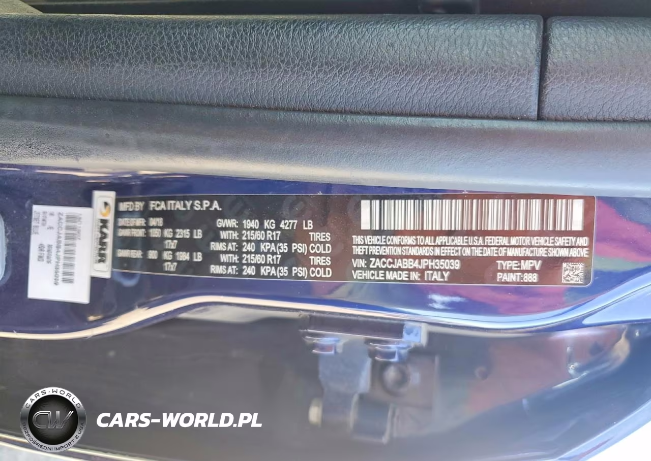2018 Jeep Renegade Latitude VIN:ZACCJABB4JPH35039 - 12