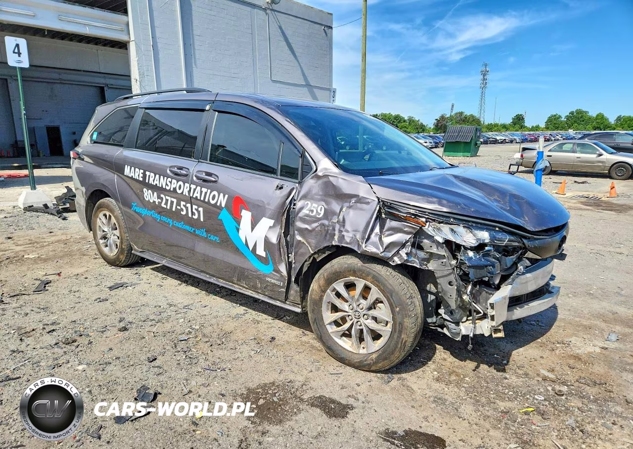 2021 Toyota Sienna Le VIN:5TDKRKEC9MS033742 - 4