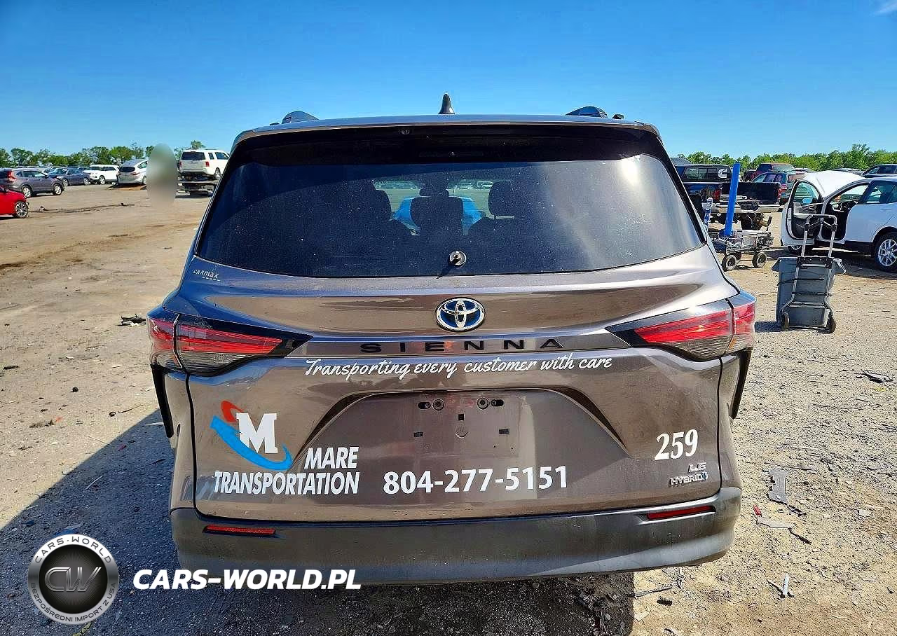 2021 Toyota Sienna Le VIN:5TDKRKEC9MS033742 - 6