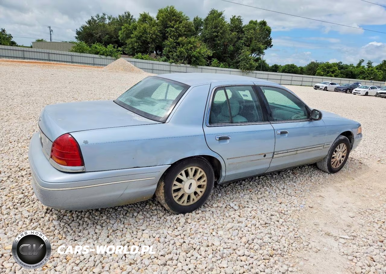 2003 Ford Crown Victoria Lx VIN:2FAFP74W73X130625 - 3