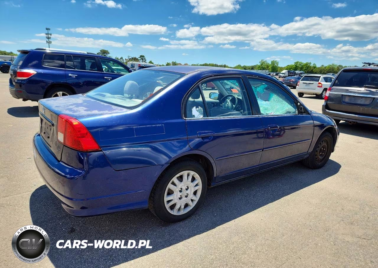 2005 Honda Civic Lx VIN:JHMES16535S001629 - 3