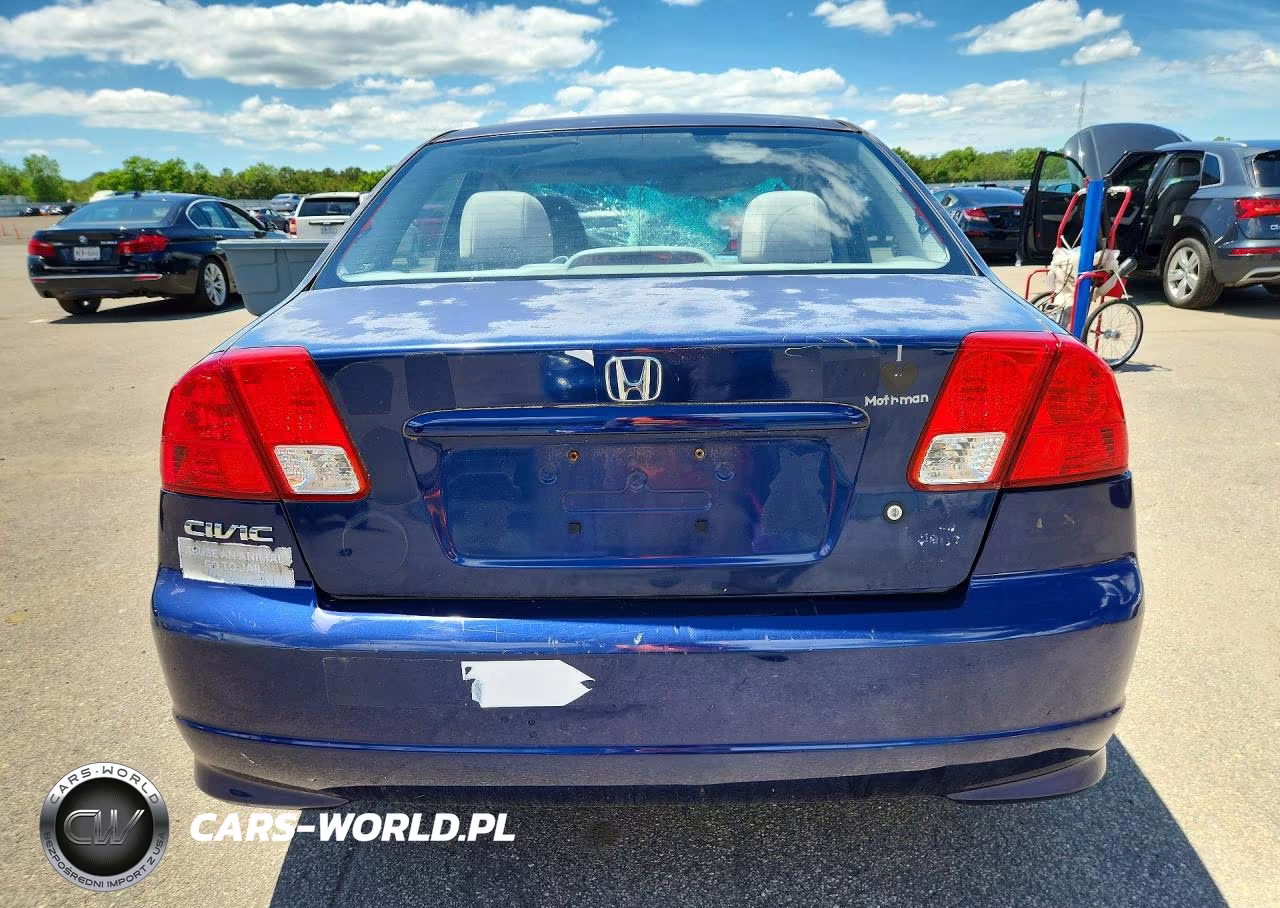 2005 Honda Civic Lx VIN:JHMES16535S001629 - 6