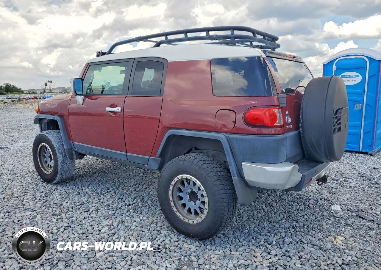 2008 Toyota Fj Cruiser Base VIN:JTEBU11F58K031178 - 2