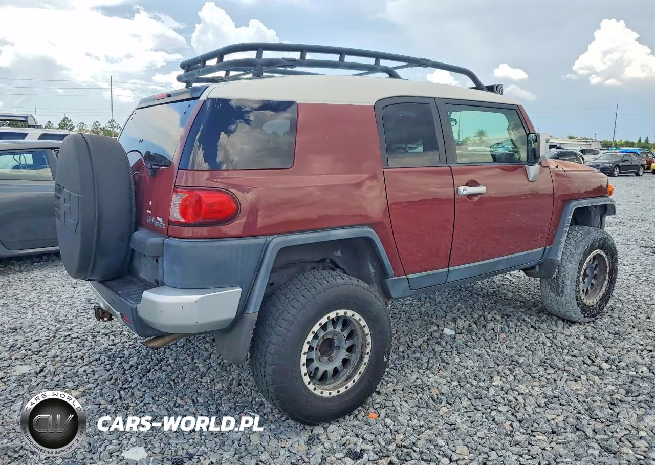 2008 Toyota Fj Cruiser Base VIN:JTEBU11F58K031178 - 3